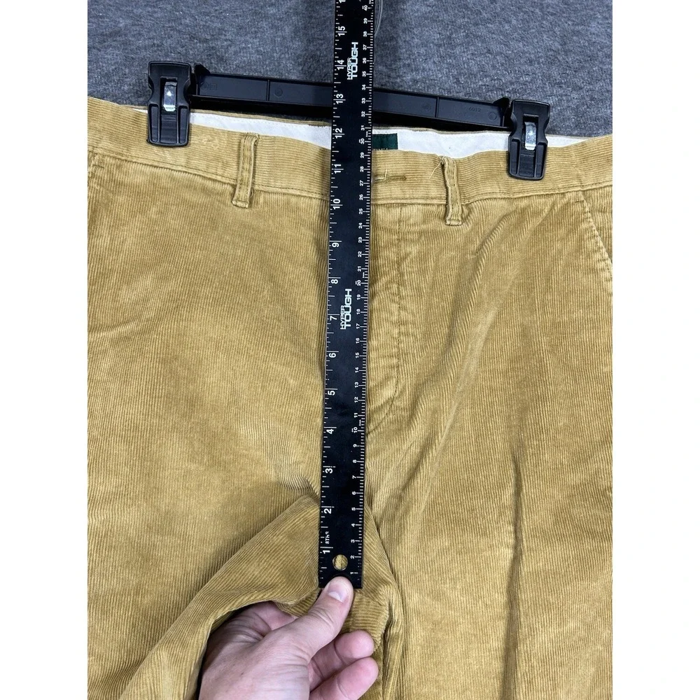 J Crew Oarsman Pants Mens 31x30 Brown Corduroy Broken In Straight Pinwale